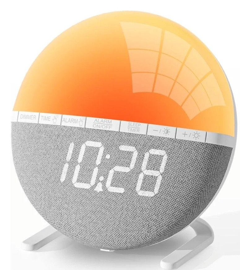 Afexoa Wake Up Light Alarm Clock
