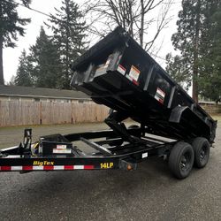 2023 Big Tex 7 x 14 14k Dump Trailer 