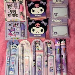 Sanrio kuku writing note taking set