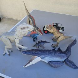 Jurassic World toys/ superheroes
