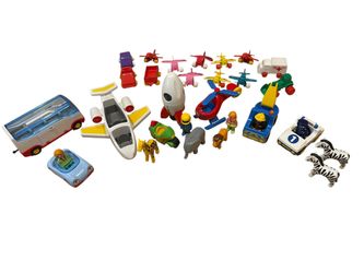 Vintage Toy Lot Viking Sweden And Playmobil 