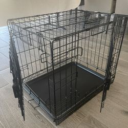 Dog Cage, Dual Doors  
