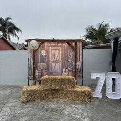 Straw Hay Bales