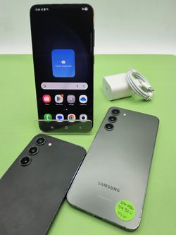 Samsung Galaxy S23 Plus 256gb Unlocked With Case Chargers Warranty $350 Each 