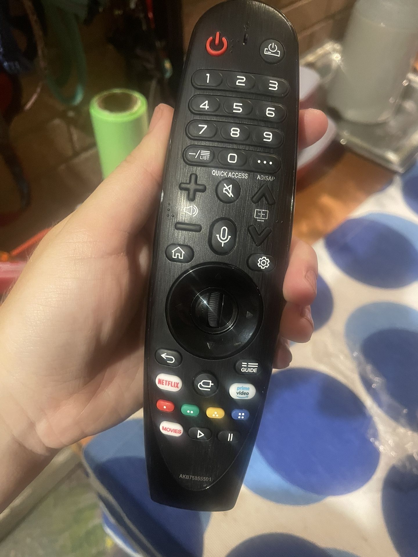 New LG Remote