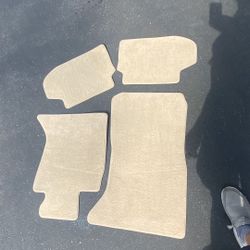 BMW original Tan 535i Mats Like New 
