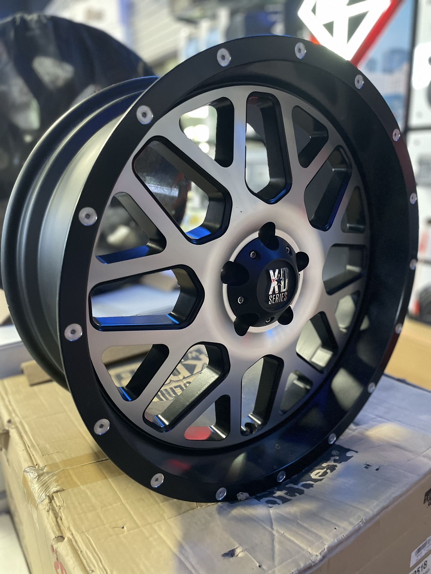 New Set 20 Inch XD Wheels 5x127/5x5.0 High Offset