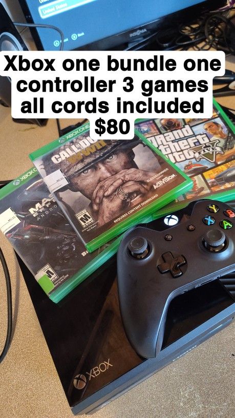 Xbox One Video Game Console Bundle