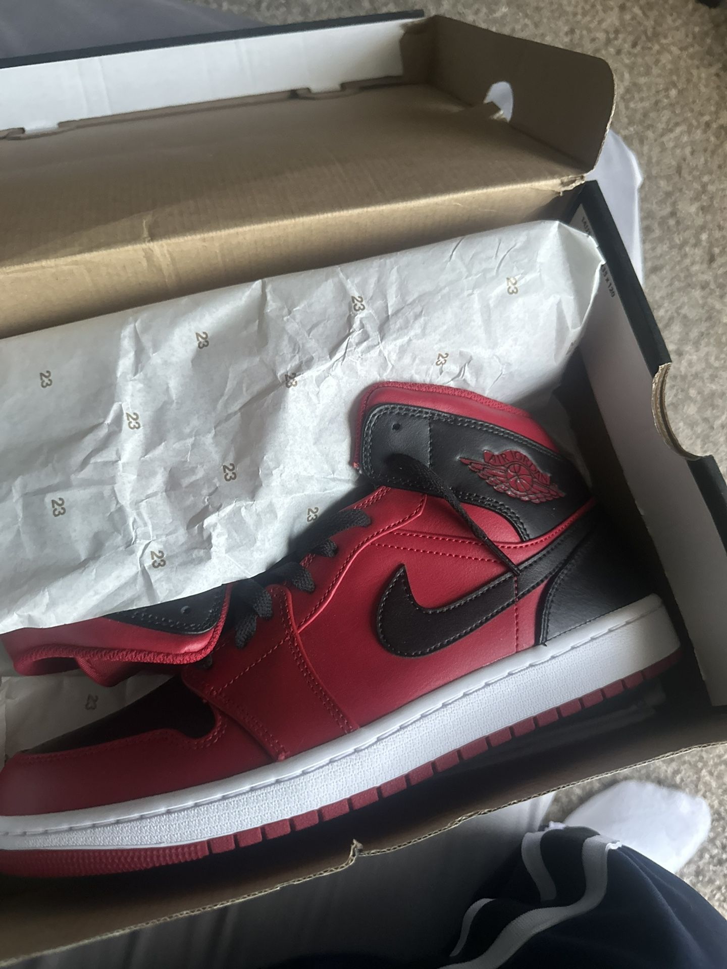 Jordan One Mid Reverse Bred Size 10 1/2