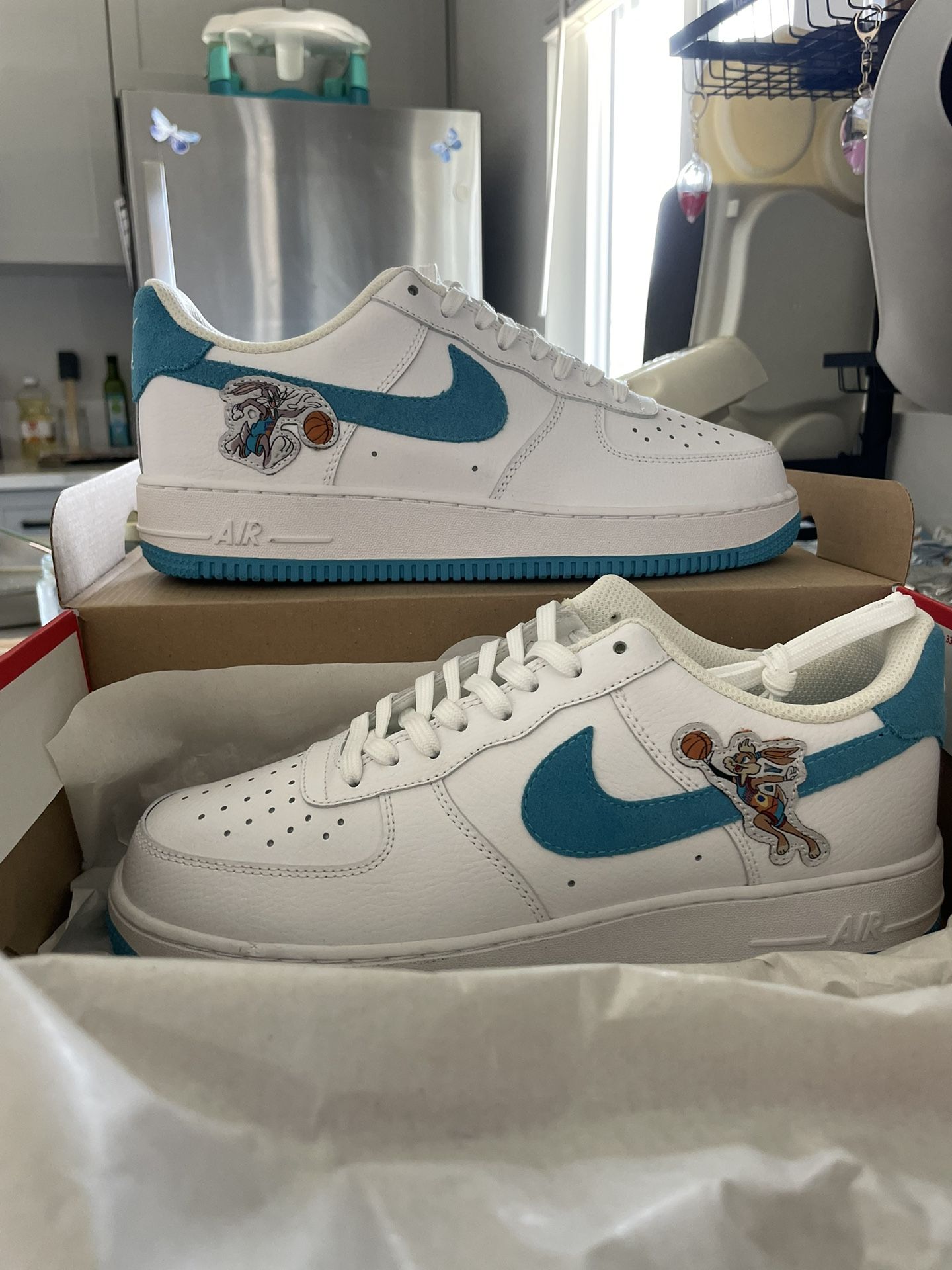 Nike Air Force Low Hare space jam AF1s