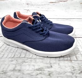 Vans Shoes Womens Sz 8.5 Blue Ultracush Lite Athletic Casual skate Sneakers 