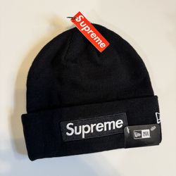  Brand New black supreme beanie