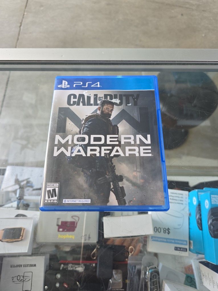PS4 CALL OF DUTY, MODERN WARFARE