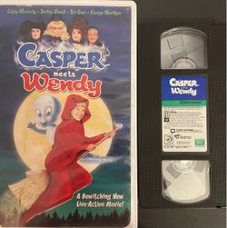 CASPER Meets WENDY (VHS-1998) Hilary Duff!