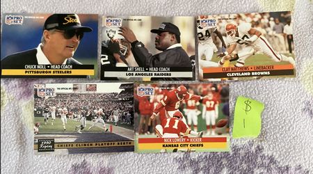 This Card Of NFL Are One Dollar Good Condition