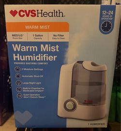 CVS Health Warm Mist Humidifier 1 Gallon