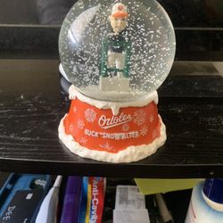 vintage orioles snowglobe 