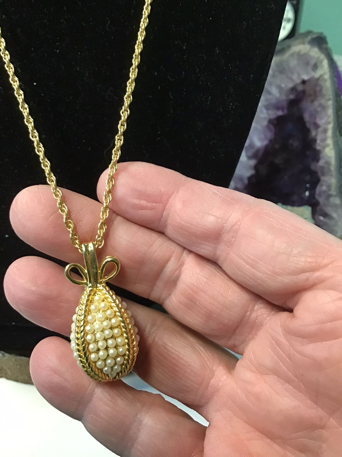 Joan Rivers Faux Pearl Necklace 