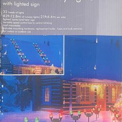 Santa Land Here Landing Strip