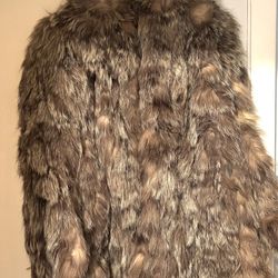 Raccoon Fur Coat 