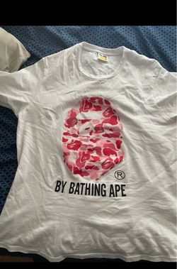 BAPE A Bathing Ape Camo Ape Head Tee