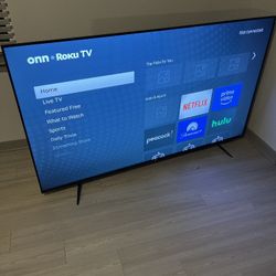 75 Inch ONN Flat Screen 