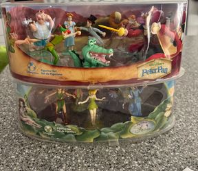 Disney Peter Pan and Disney Fairies Pixie figurine sets from the Disney Store