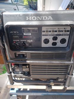 Honda EM7000IS Generator; 57 Hours
