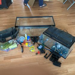 TANKS AND FISH STUFF