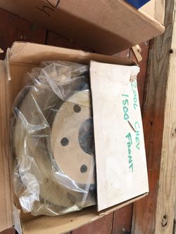 2006 Chevy 1500 rotors