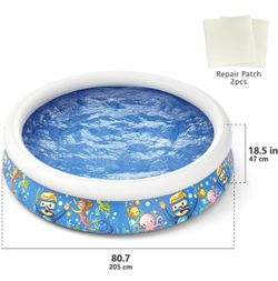 Inflatable Kids Kiddie Pool