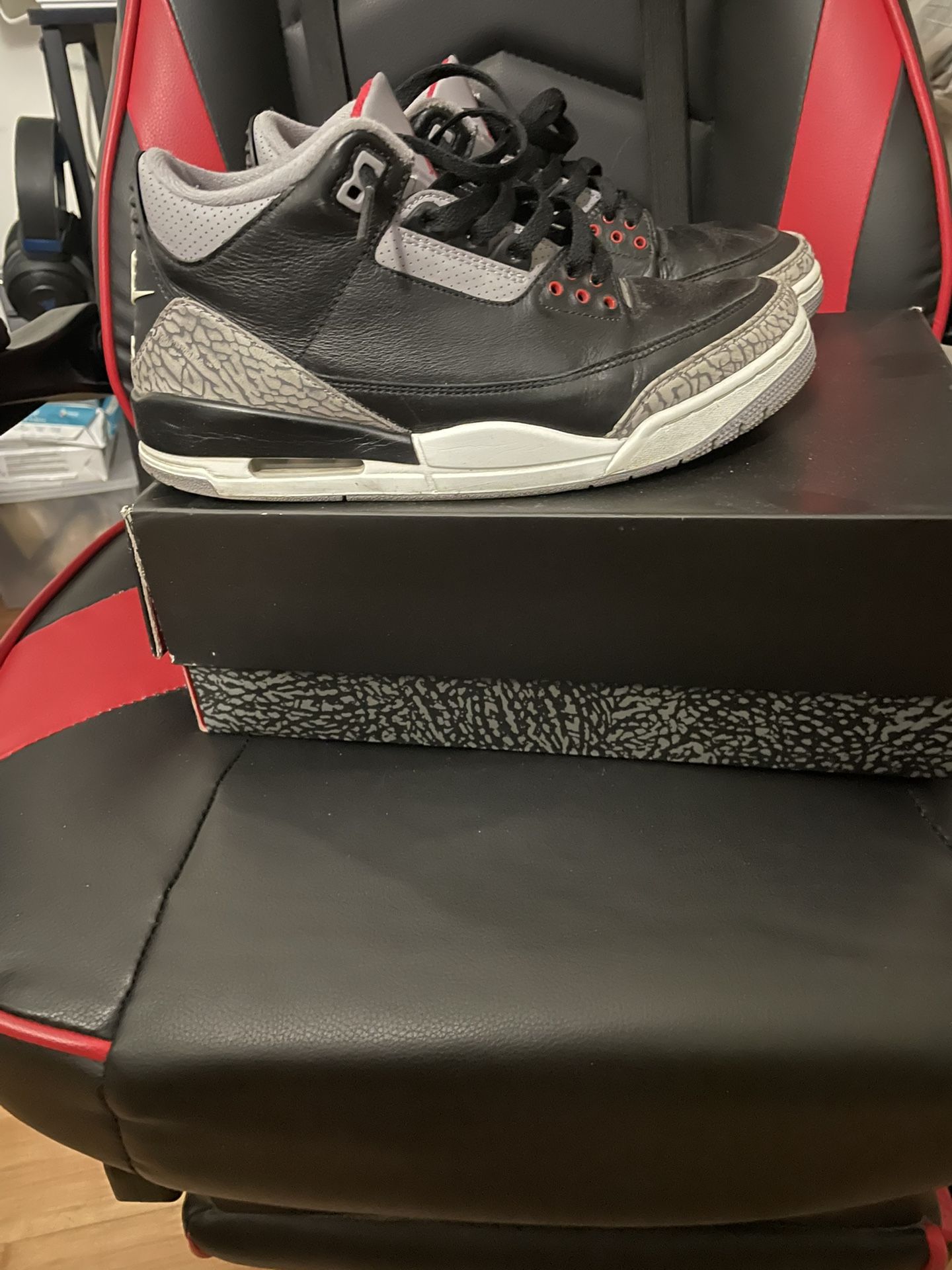 Air Jordan Black Cement 3’s