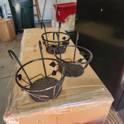 Metal Hanging Flower Baskets