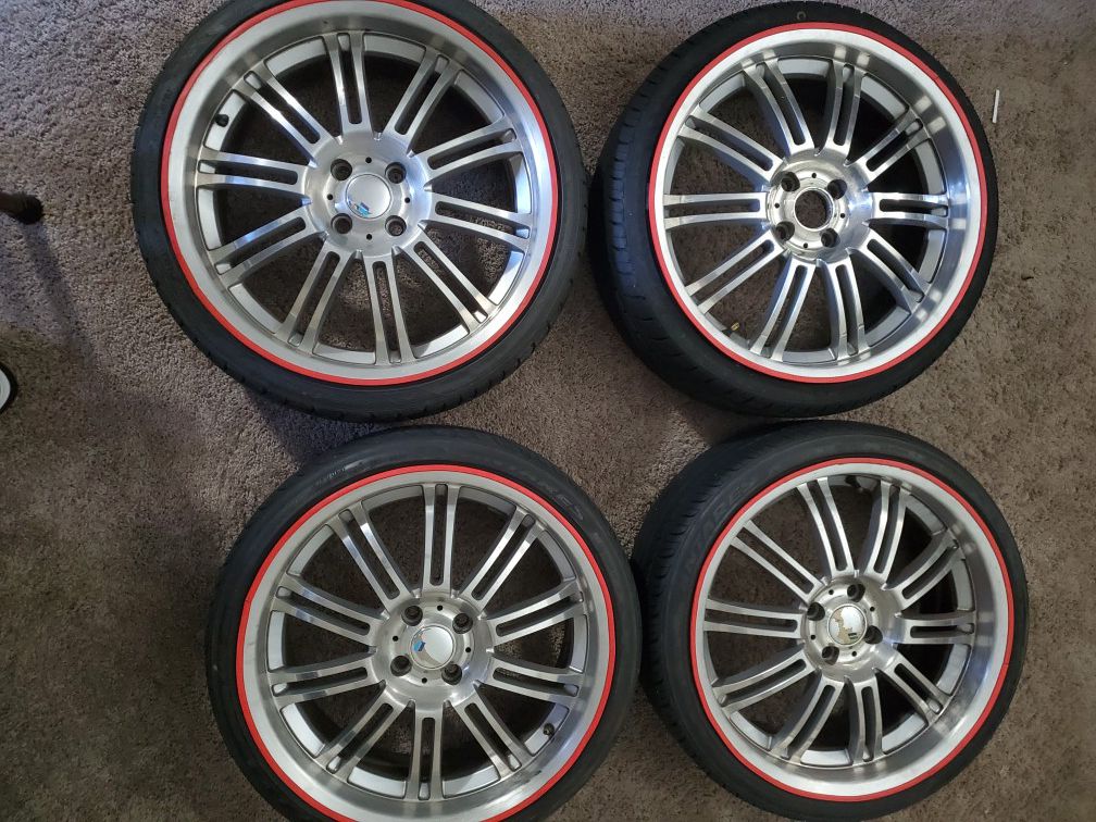 215 35z R18" rims and tires