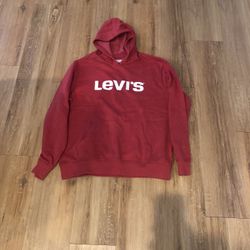 1 Large Red Levi’s Hoodie 