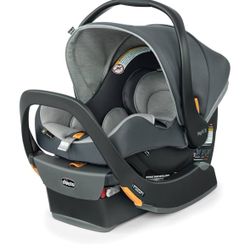 Chicco KeyFit® 35 ClearTex® Infant Car Seat and Base, Rear-Facing Seat for Infants 4-35 lbs., Includes Infant Head and Body Support, Compatible with C