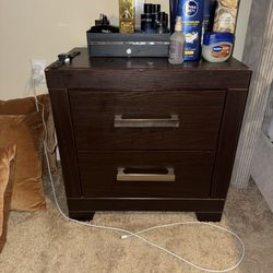 Dresser with mirror And Night Stand 