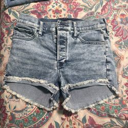 Light blue shorts