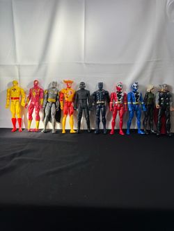 12-Inch Action Figures – $5 Each