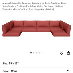 New , 14 Pieces Cushion Replacement 
