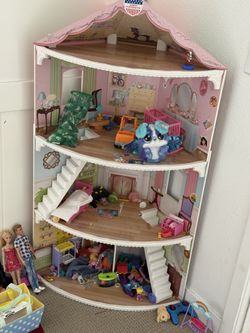 Beautiful Wooden Dollhouse