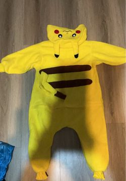 Pikachu Kigurumi Onesie Costume kid 7/8