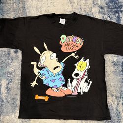 Vintage 1993 Rockos Modern Life Wild Oats T-shirt 
