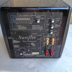 SUNFIRE True Subwoofer EQ Signature Fully Automatic Equalizer