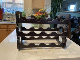 3 Tier Wine/bottle Rack Holds 12