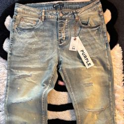 Purple Jeans Size 34,36