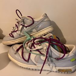 Off white Dunks Lot 21 Size 8.5