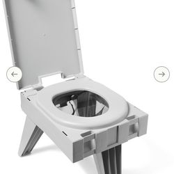 Clean Waste portable camp toilet with disposable wag bags