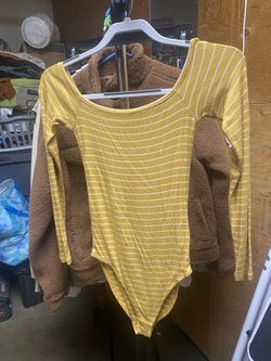 Forever 21 Bodysuit Long Sleeve