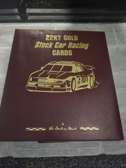 Nascar 22kt Racing Cards